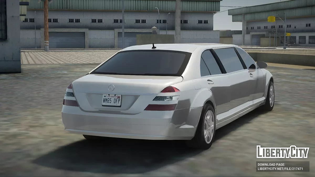 Mercedes-Maybach S600 Pullman Guard / GTA San Andreas