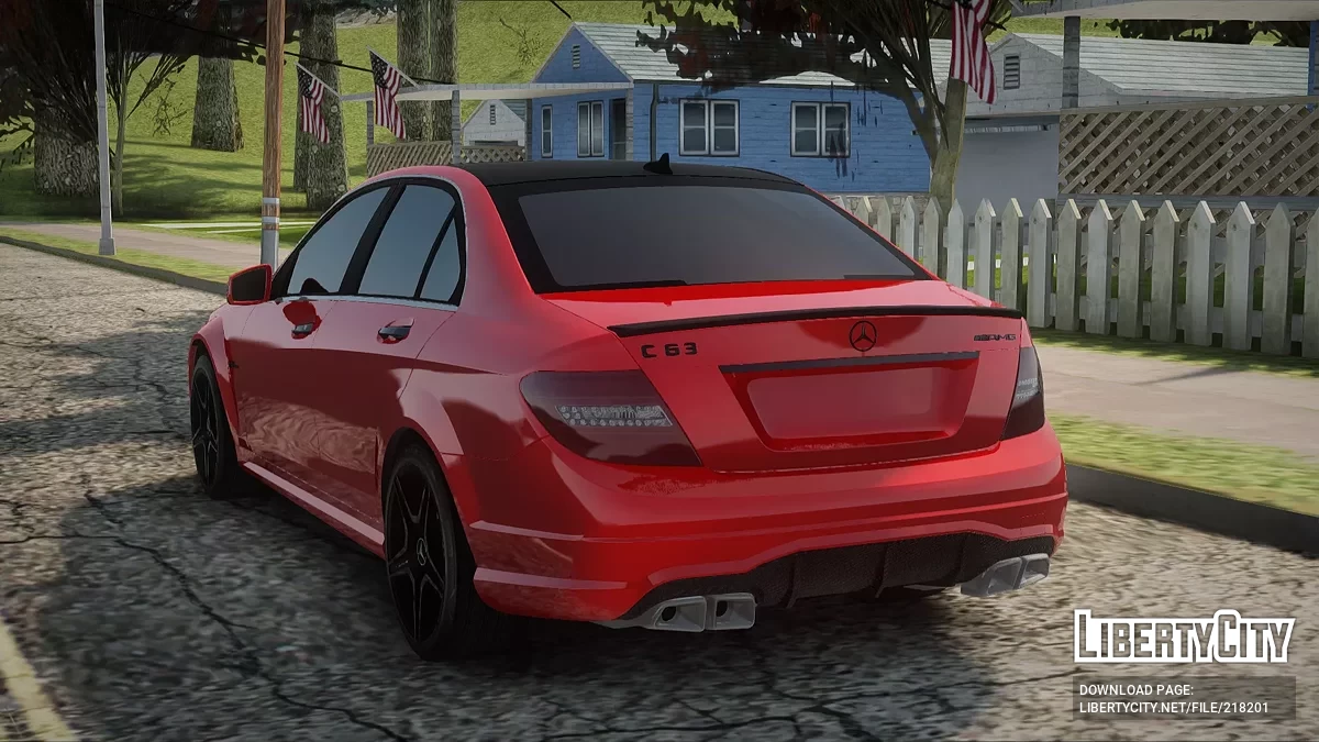 Mercedes-Benz C63 AMG / GTA San Andreas