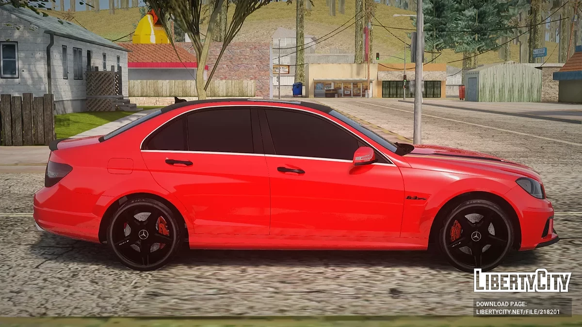 Mercedes-Benz C63 AMG / GTA San Andreas