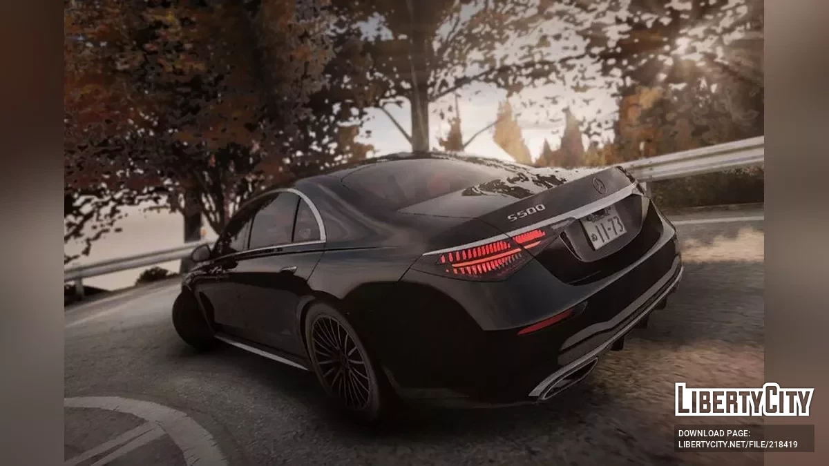 Mercedes-Benz S500 W223 / GTA San Andreas