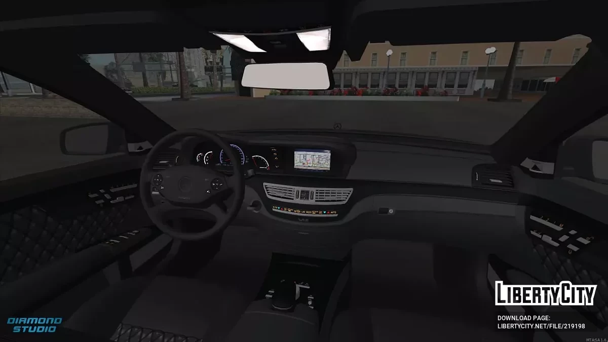 Mercedes-Benz S65 W221 + CCD / GTA San Andreas