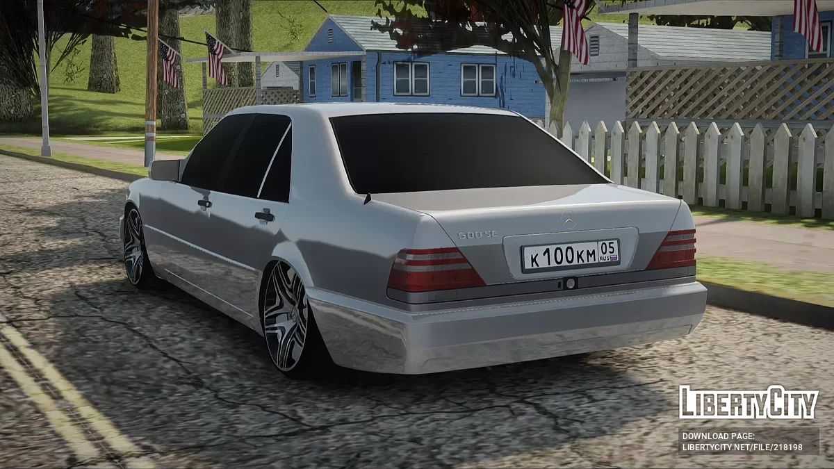 Mercedes-Benz W140 / GTA San Andreas