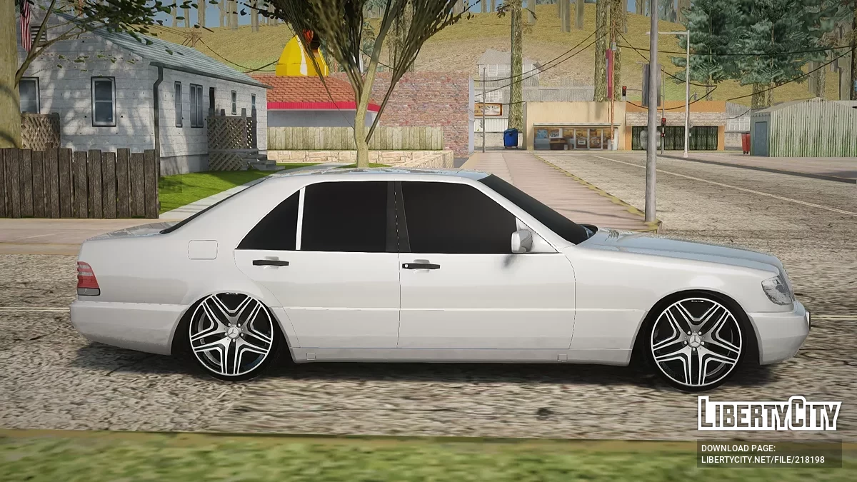 Mercedes-Benz W140 / GTA San Andreas