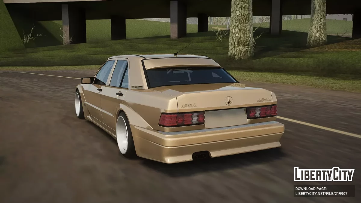 Mercedes-Benz 190E Drift / GTA San Andreas