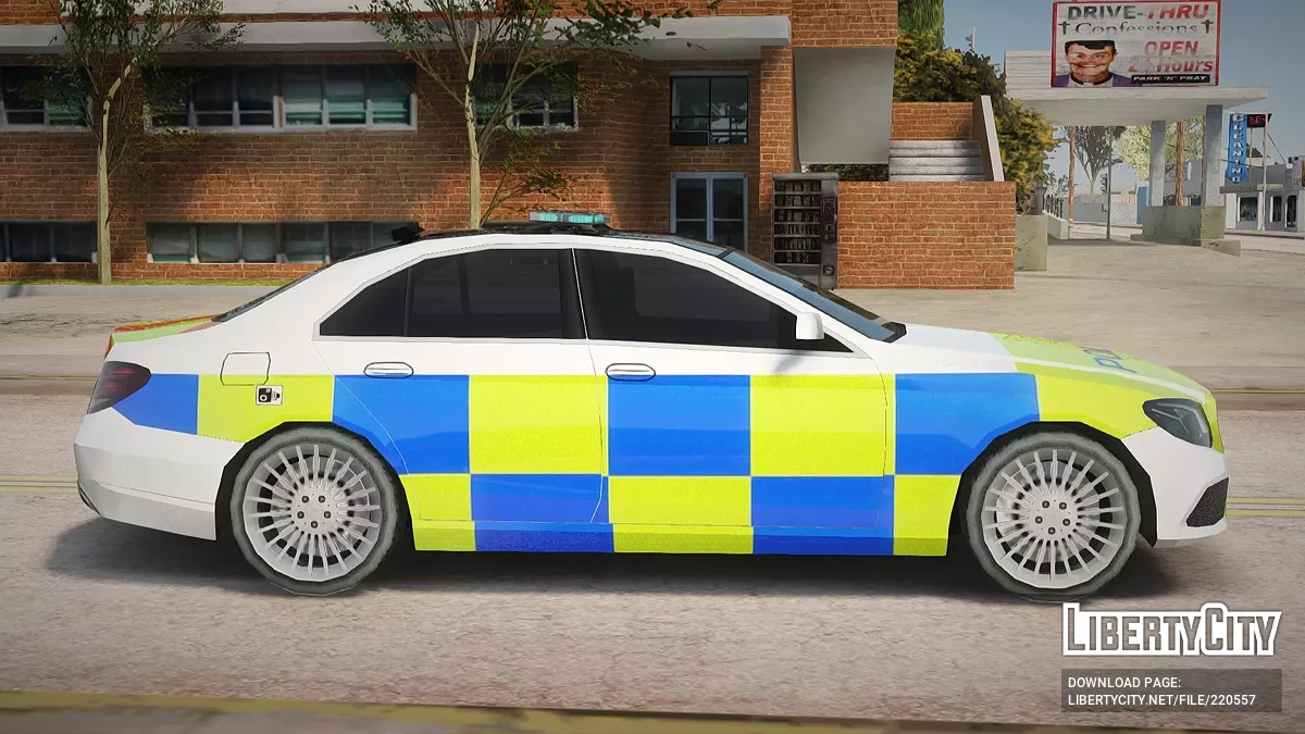 Mercedes-Benz E 63 London Police / GTA San Andreas