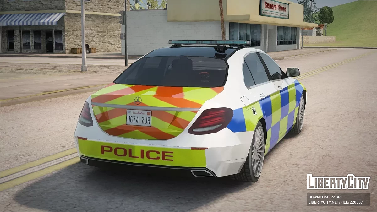 Mercedes-Benz E 63 London Police / GTA San Andreas