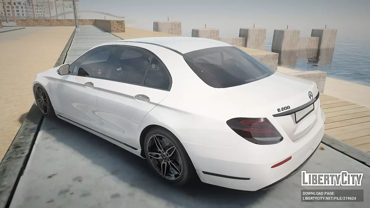 Mercedes-Benz E200 / GTA San Andreas