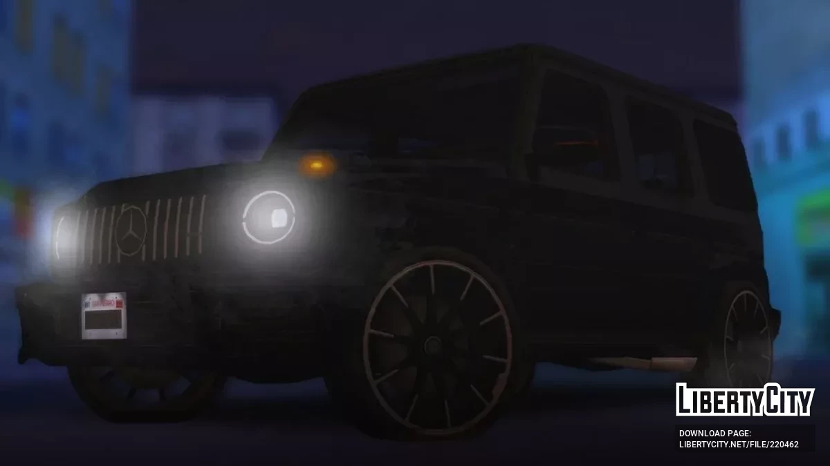 Mercedes-Benz G63 '18 / GTA San Andreas