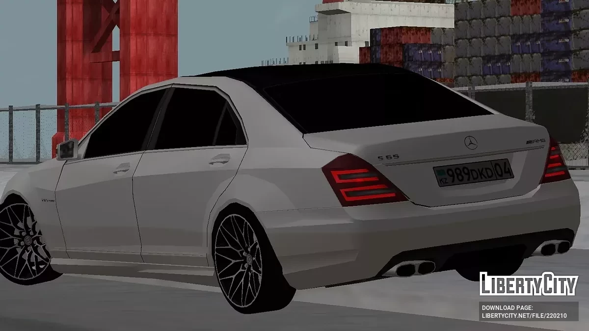 Mercedes-Benz S65 AMG W221 / GTA San Andreas