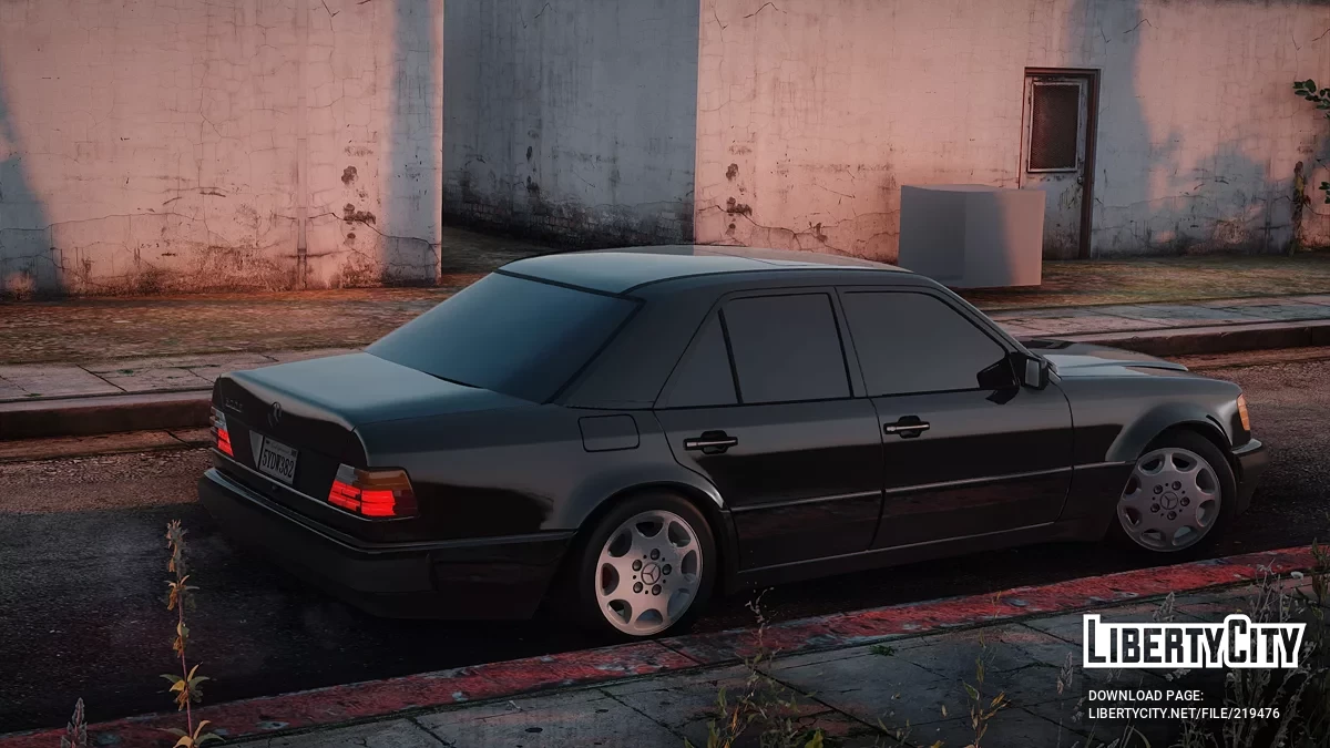 Mercedes-Benz W124 500E / GTA San Andreas