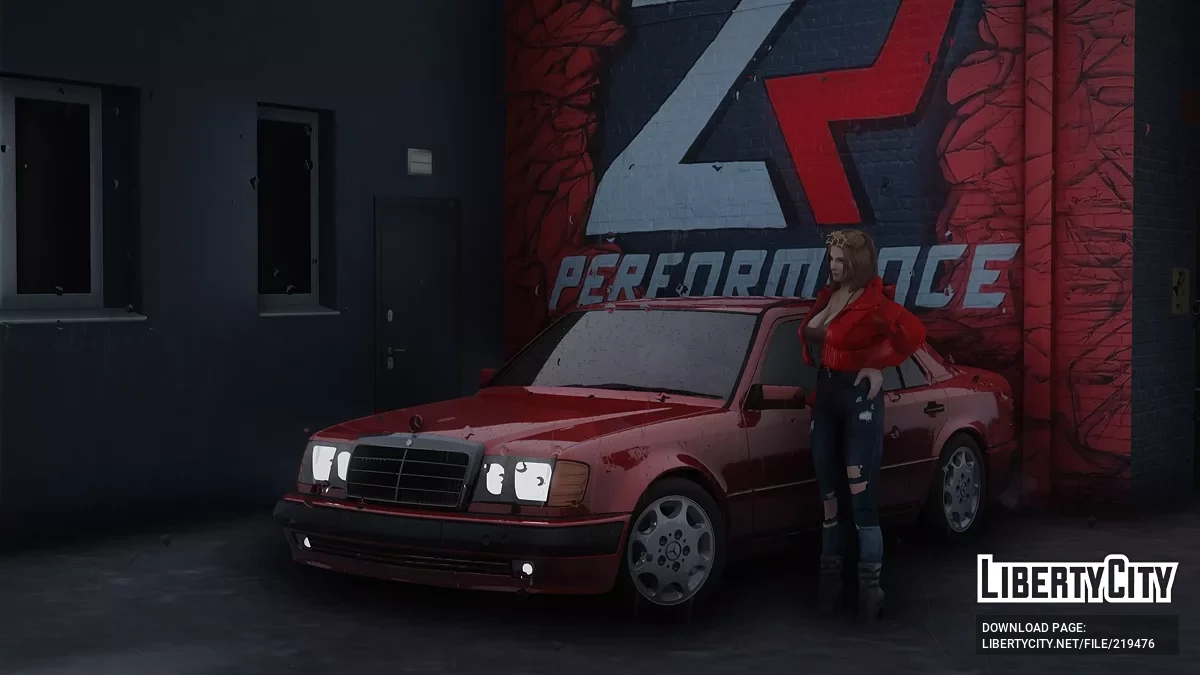 Mercedes-Benz W124 500E / GTA San Andreas