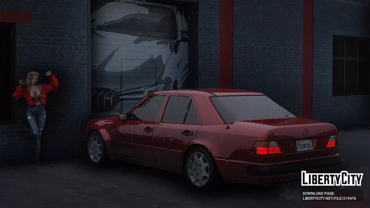 Mercedes-Benz W124 500E / GTA San Andreas