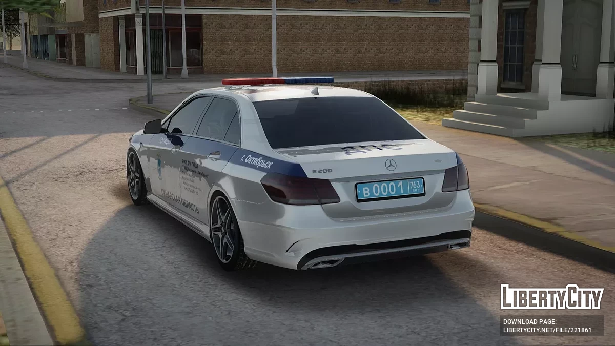 Mercedes-Benz E200 ДПС / GTA San Andreas