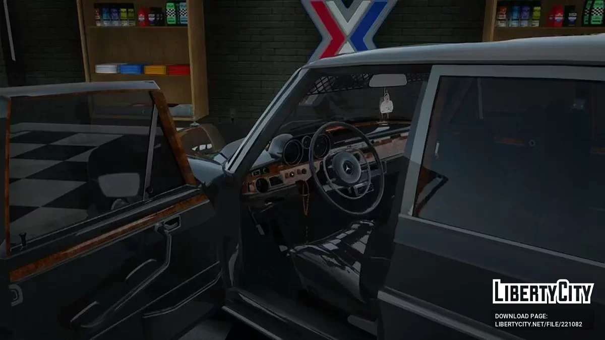 Mercedes-Benz W108 / GTA San Andreas