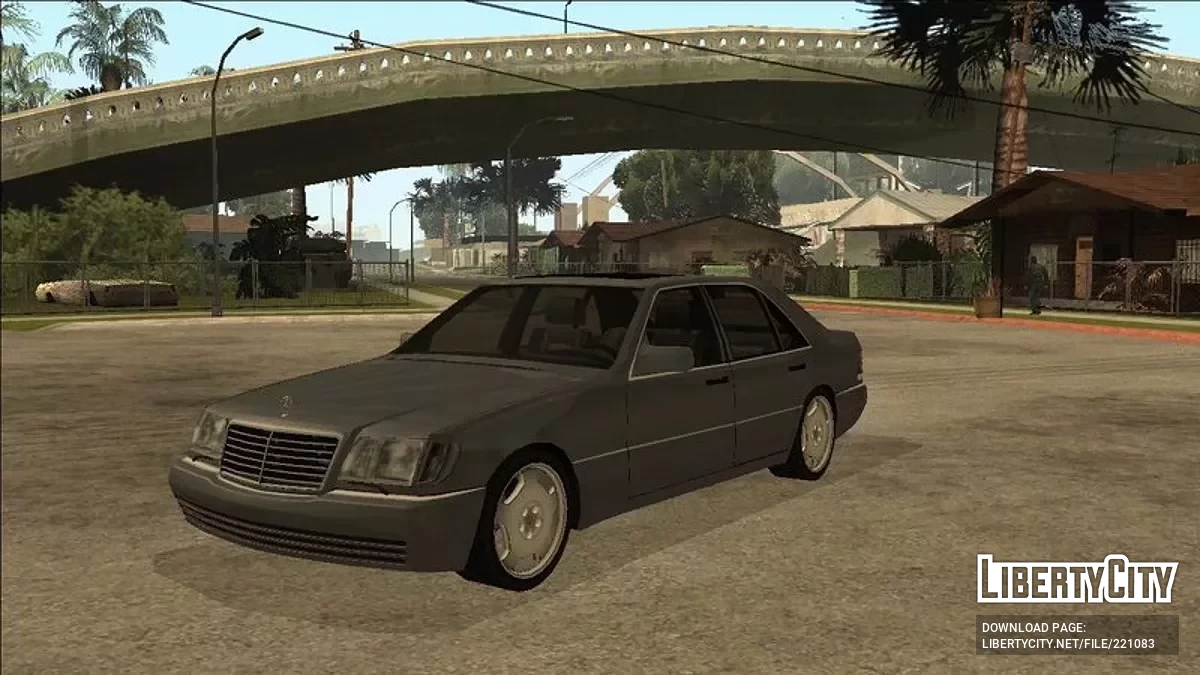 Mercedes-Benz W140 / GTA San Andreas