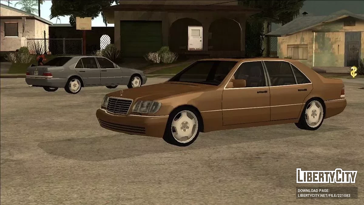 Mercedes-Benz W140 / GTA San Andreas