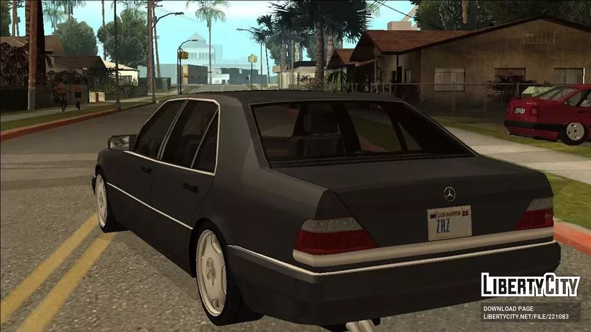Mercedes-Benz W140 / GTA San Andreas