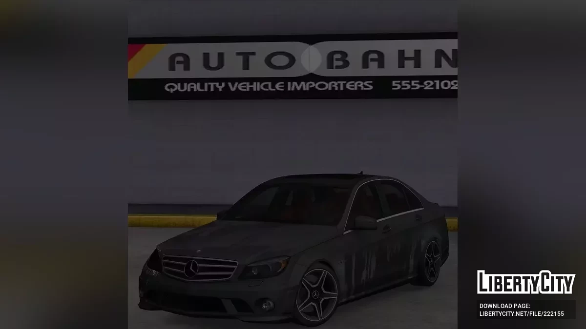 Mercedes C63 AMG W204 Dorest / GTA San Andreas