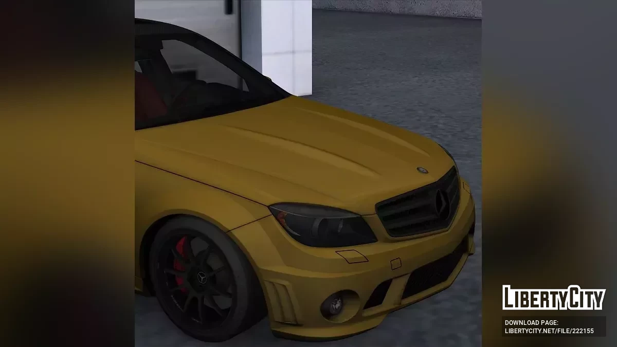 Mercedes C63 AMG W204 Dorest / GTA San Andreas
