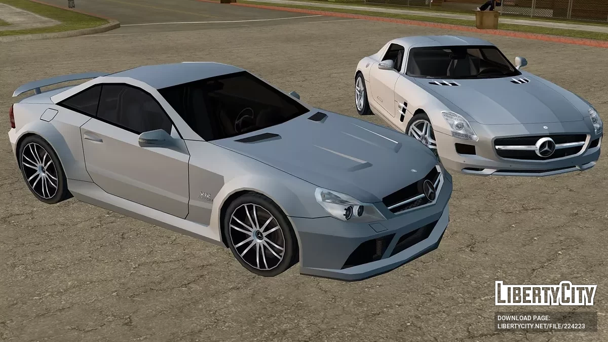 Mercedes-Benz SL65 AMG Black Series / GTA San Andreas