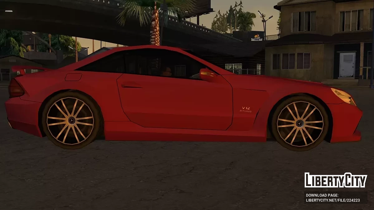 Mercedes-Benz SL65 AMG Black Series / GTA San Andreas