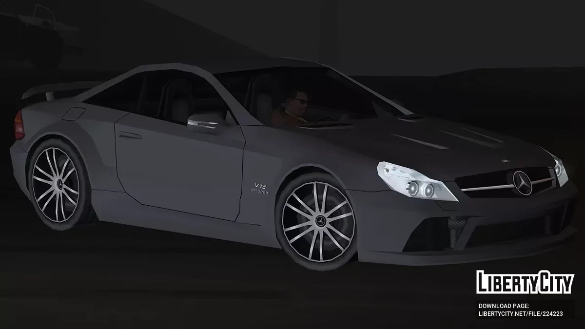 Mercedes-Benz SL65 AMG Black Series / GTA San Andreas