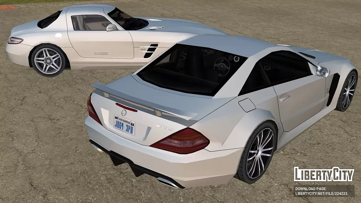 Mercedes-Benz SL65 AMG Black Series / GTA San Andreas