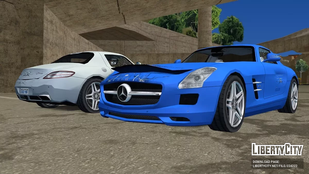 Mercedes-Benz SLS AMG / GTA San Andreas
