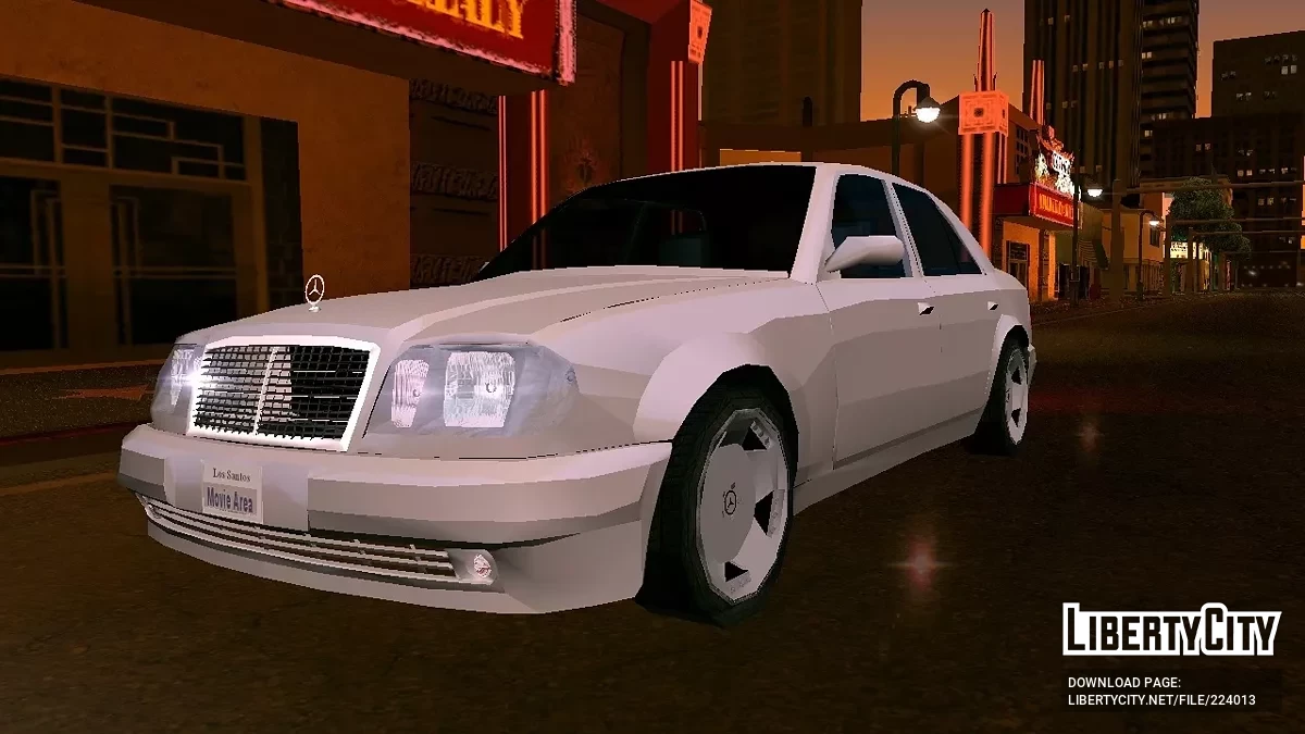 Mercedes-Benz W124 E500 / GTA San Andreas