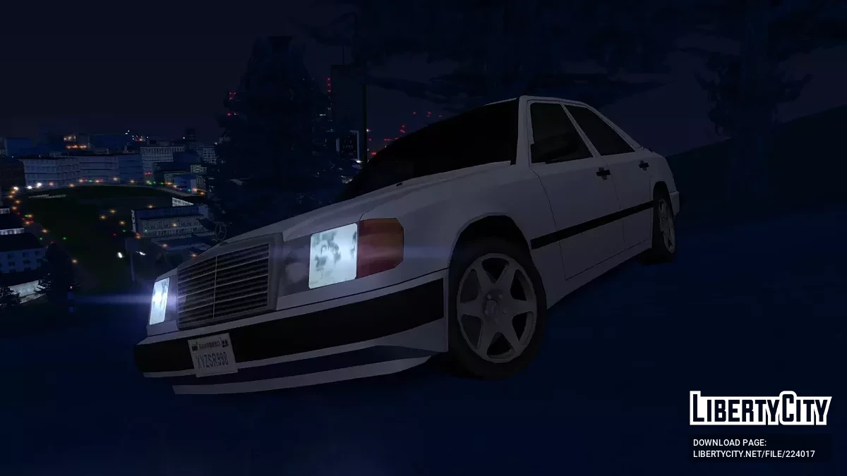 Mercedes-Benz W124 First Generation / GTA San Andreas
