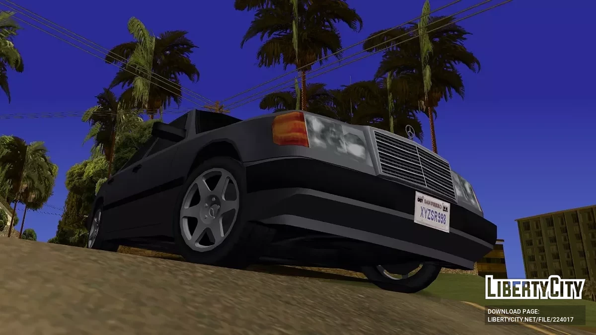 Mercedes-Benz W124 First Generation / GTA San Andreas