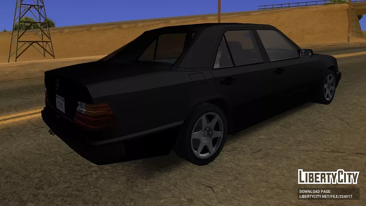 Mercedes-Benz W124 First Generation / GTA San Andreas