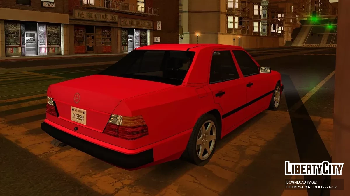 Mercedes-Benz W124 First Generation / GTA San Andreas