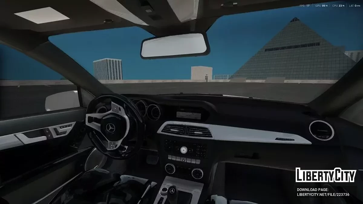 Mercedes-Benz W204 C180 AMG Kompressor / GTA San Andreas