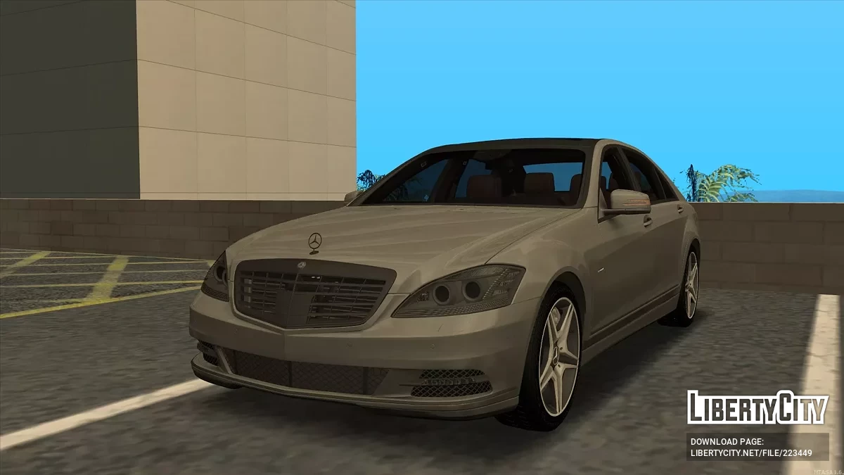 Mercedes-Benz W221 / GTA San Andreas