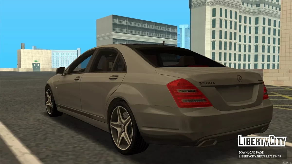 Mercedes-Benz W221 / GTA San Andreas