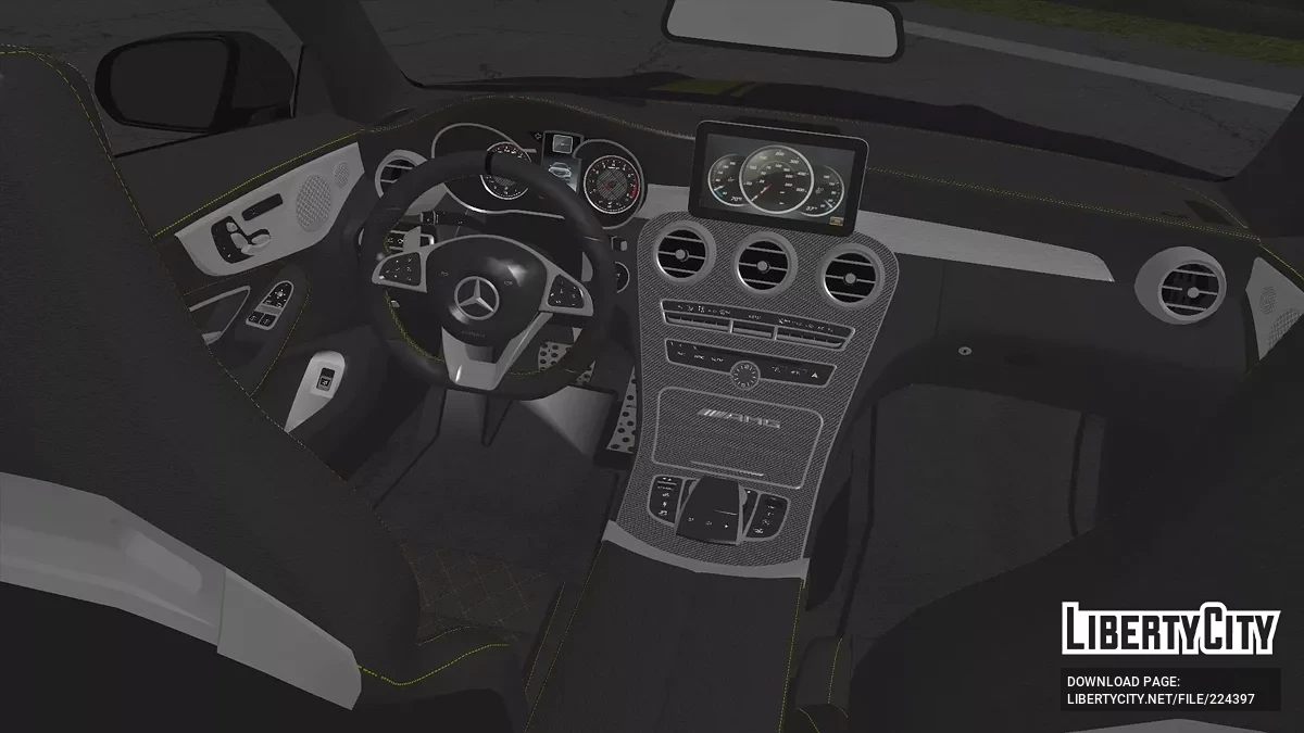 Mercedes-Benz C63S AMG Coupe / GTA San Andreas