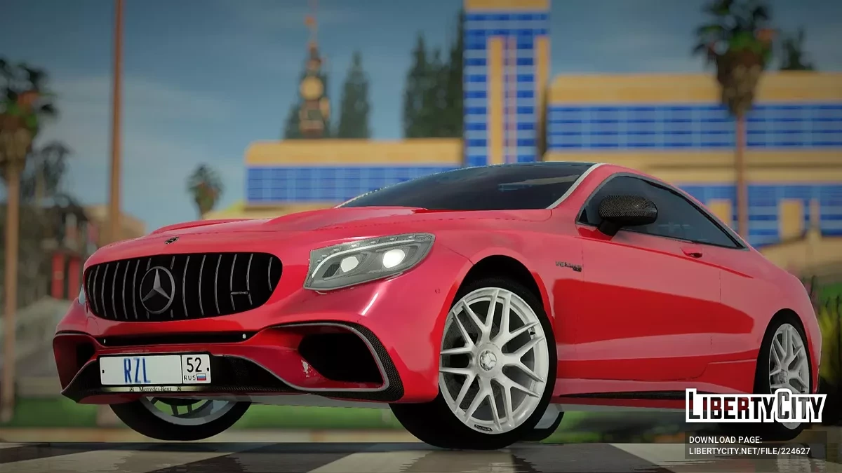 Mercedes-Benz S63 Coupe / GTA San Andreas