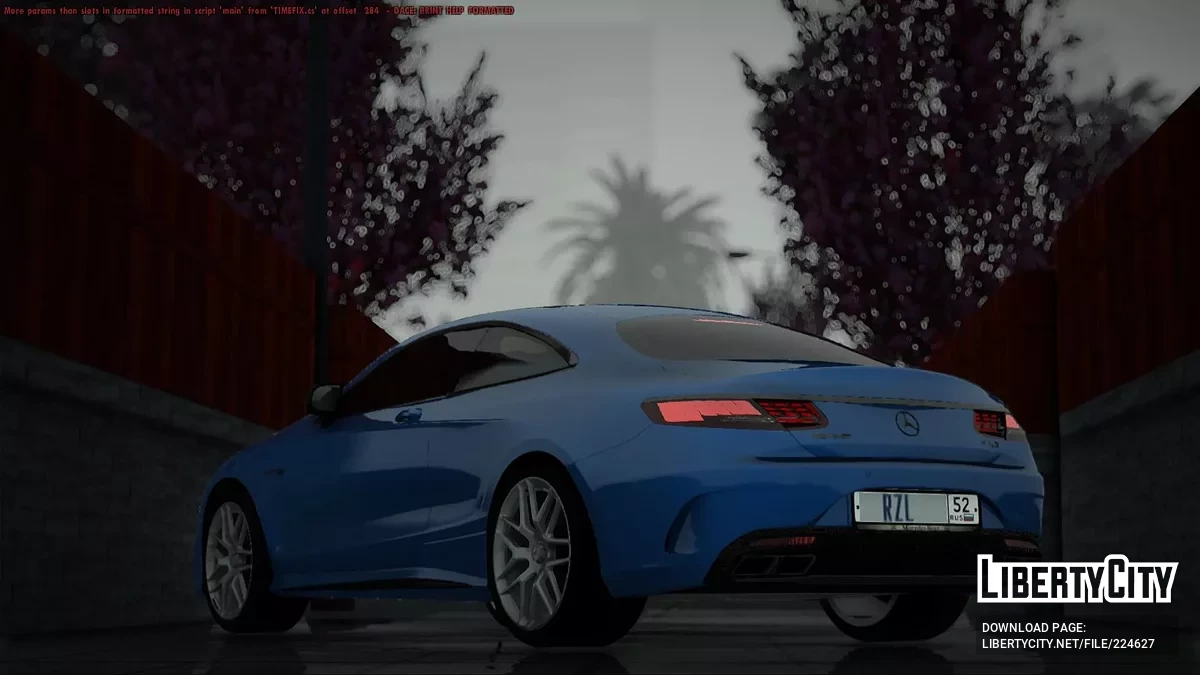 Mercedes-Benz S63 Coupe / GTA San Andreas