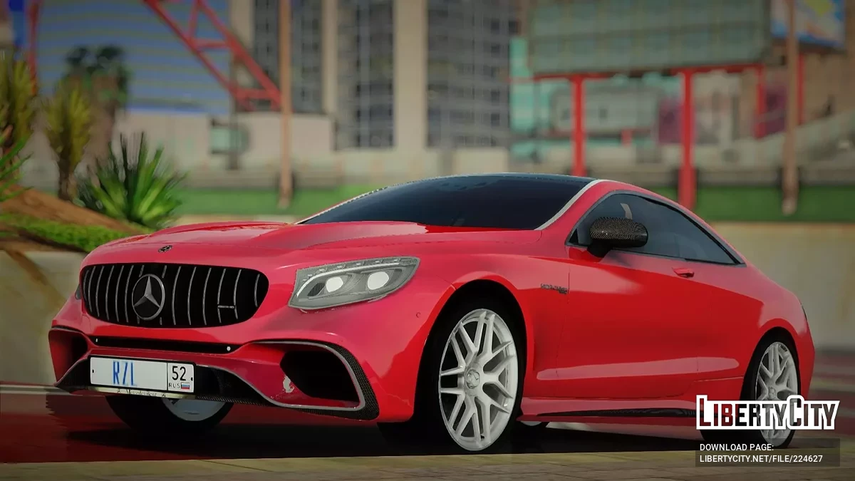Mercedes-Benz S63 Coupe / GTA San Andreas