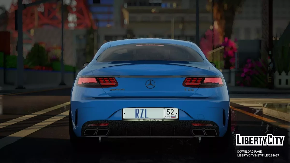 Mercedes-Benz S63 Coupe / GTA San Andreas
