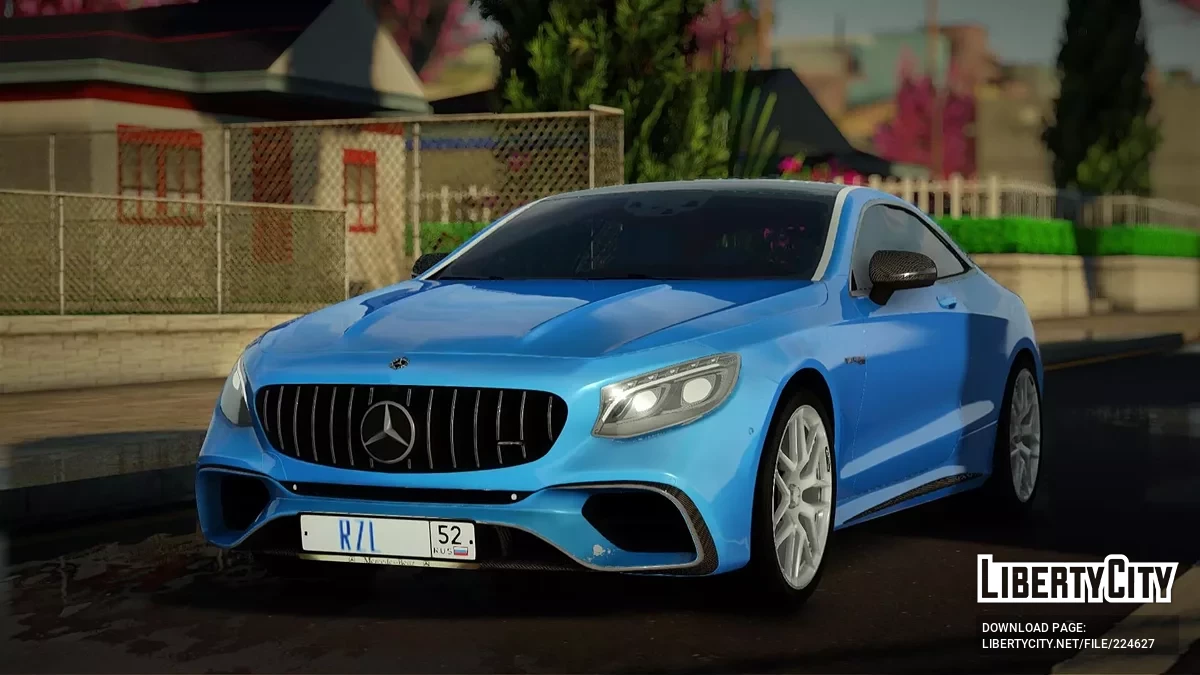 Mercedes-Benz S63 Coupe / GTA San Andreas