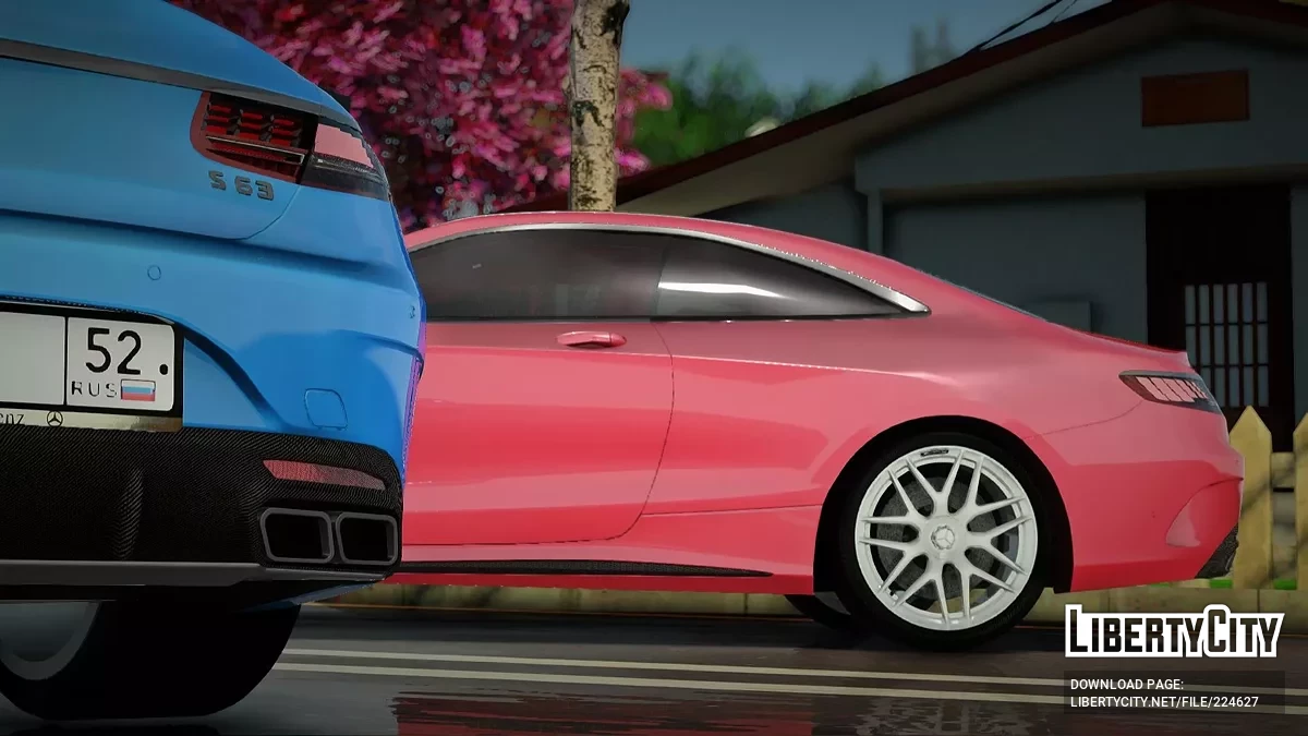 Mercedes-Benz S63 Coupe / GTA San Andreas