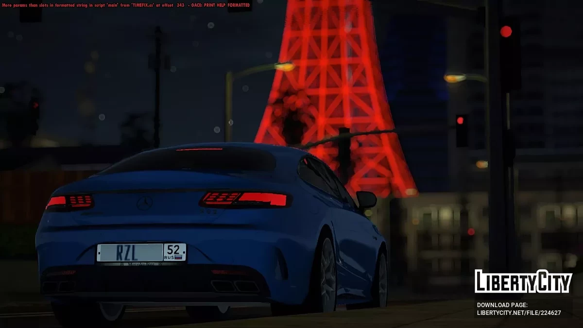 Mercedes-Benz S63 Coupe / GTA San Andreas