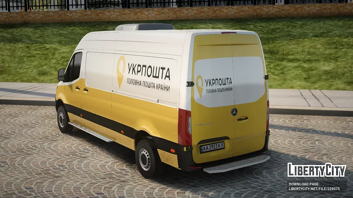 Mercedes-Benz Sprinter Укрпочта / GTA San Andreas