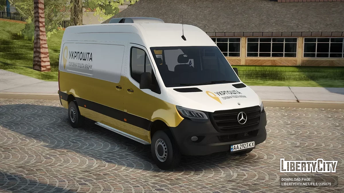 Mercedes-Benz Sprinter Укрпочта / GTA San Andreas