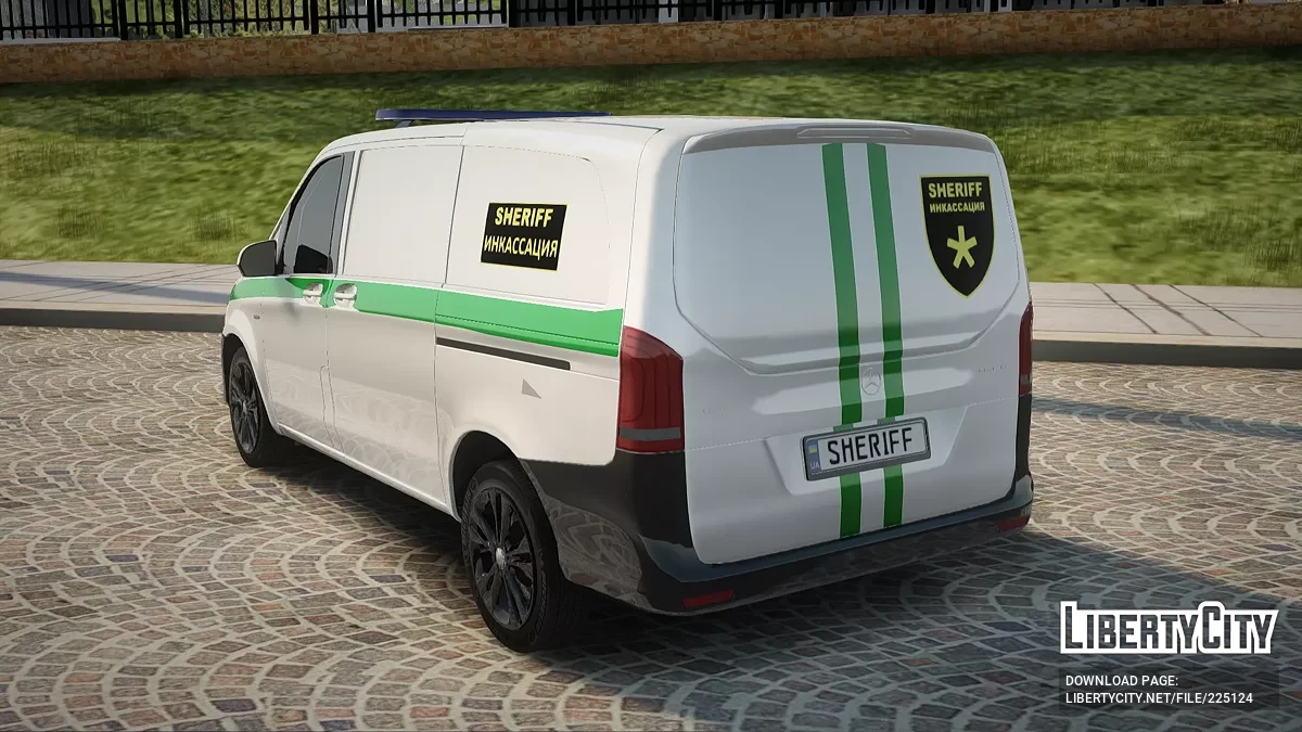 Mercedes-Benz V250 BlueTec Инкассация охранной компании «ШЕРИФ» / GTA San Andreas