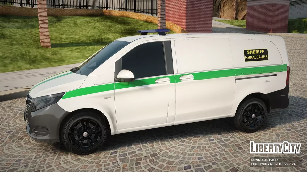 Mercedes-Benz V250 BlueTec Инкассация охранной компании «ШЕРИФ» / GTA San Andreas