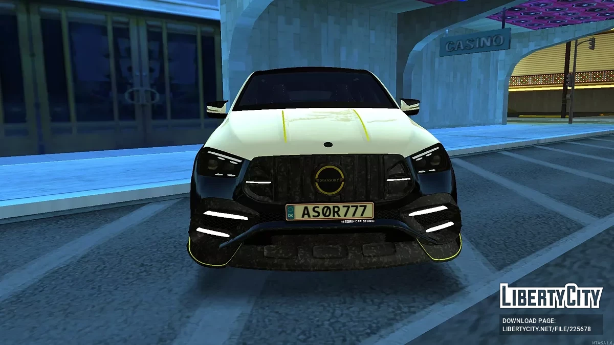 Mercedes-AMG Gle63 Coupe P900 Mansory 2025 / GTA San Andreas