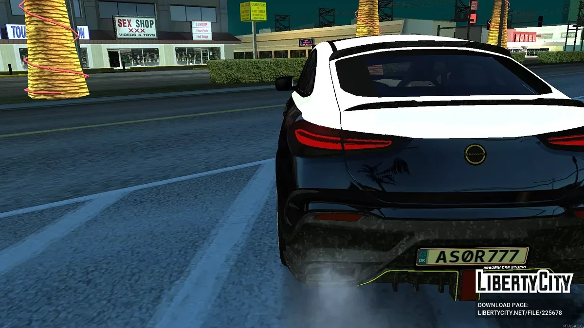 Mercedes-AMG Gle63 Coupe P900 Mansory 2025 / GTA San Andreas